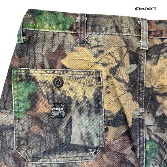 WRANGLER OUTDOOR GEAR Big & Tall Advantage Timber Camo Hunting Pants 38x32 - Picture 7 of 11